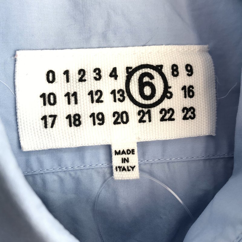 MM6 Maison Margiela / エムエムシックスメゾンマルジェラ | コットン ポプリン シャツワンピース | 38 | レディース