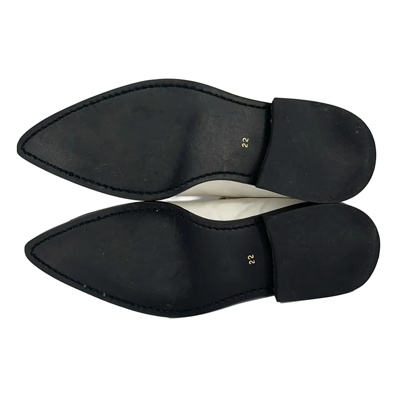 COMME des GARCONS / コムデギャルソン | ビジューバックルレザーシューズ | 22 | レディース