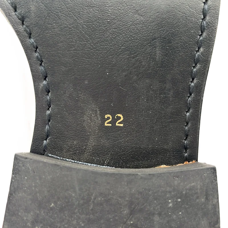 COMME des GARCONS / コムデギャルソン | ビジューバックルレザーシューズ | 22 | レディース