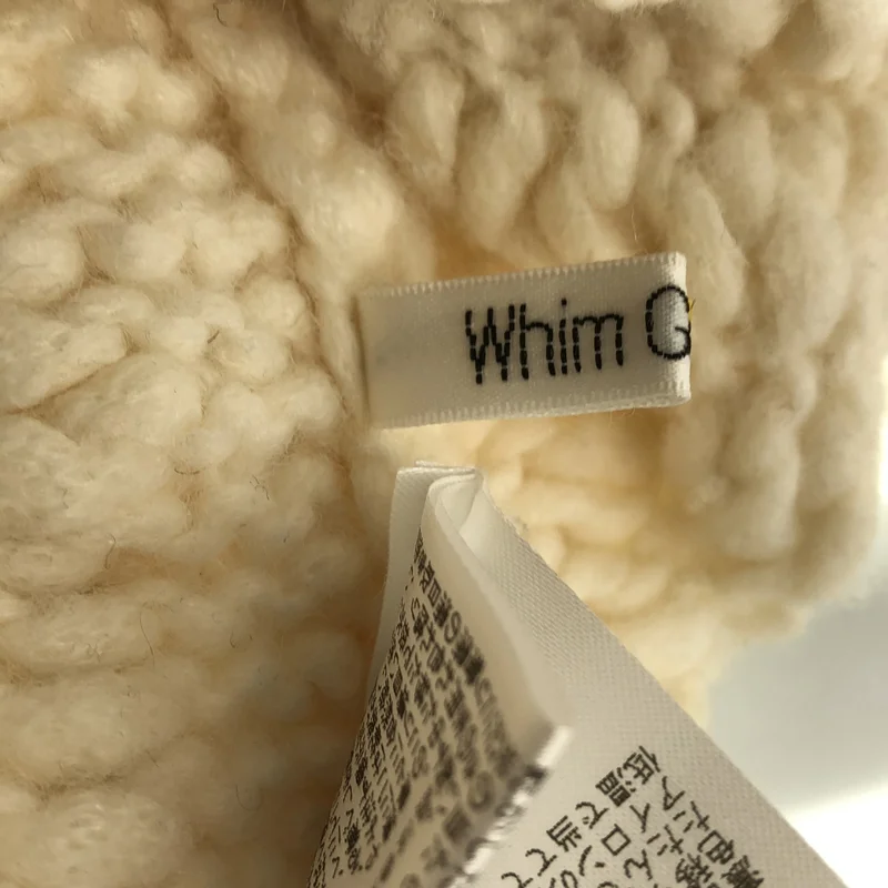 Whim Gazette / ウィムガゼット | ローゲージスキッパープルオーバー ニット | F | レディース