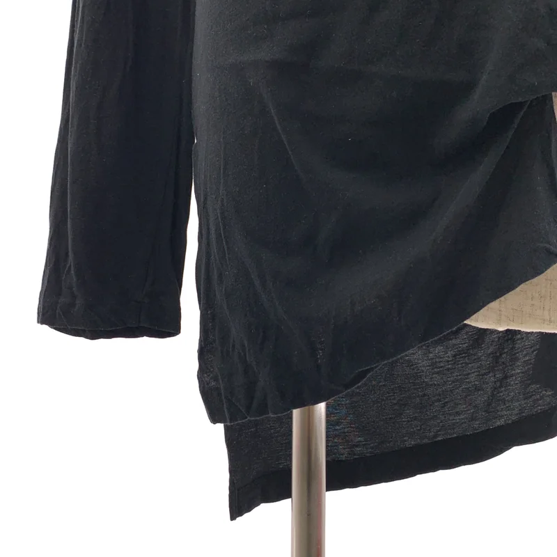 YOHJI YAMAMOTO POUR HOMME / ヨウジヤマモトプールオム | 2011SS | 変形 アシンメトリー ヘンリーネック カットソー | 3 | メンズ