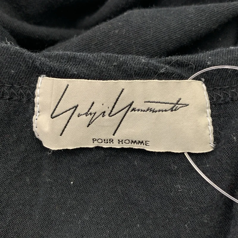 YOHJI YAMAMOTO POUR HOMME / ヨウジヤマモトプールオム | 2011SS | 変形 アシンメトリー ヘンリーネック カットソー | 3 | メンズ