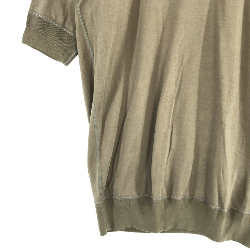 Olde Homesteader / オールド ホームステッダー | CREW NECK SHORT SLEEVE INTERLOCK Tシャツ | 46 | メンズ