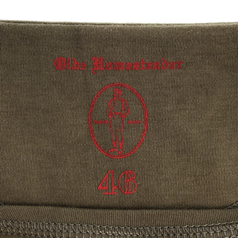 Olde Homesteader / オールド ホームステッダー | CREW NECK SHORT SLEEVE INTERLOCK Tシャツ | 46 | メンズ
