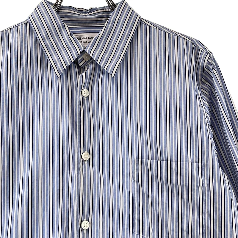 COMME des GARCONS COMME des GARCONS / コムコム | 2026SS | コットン ストライプシャツ | M | レディース