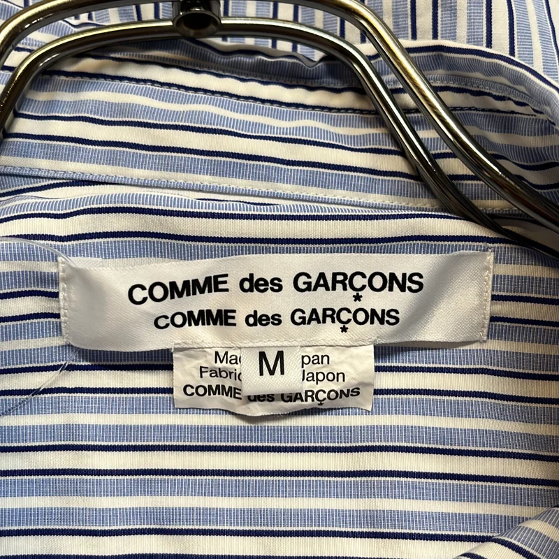 COMME des GARCONS COMME des GARCONS / コムコム | 2026SS | コットン ストライプシャツ | M | レディース