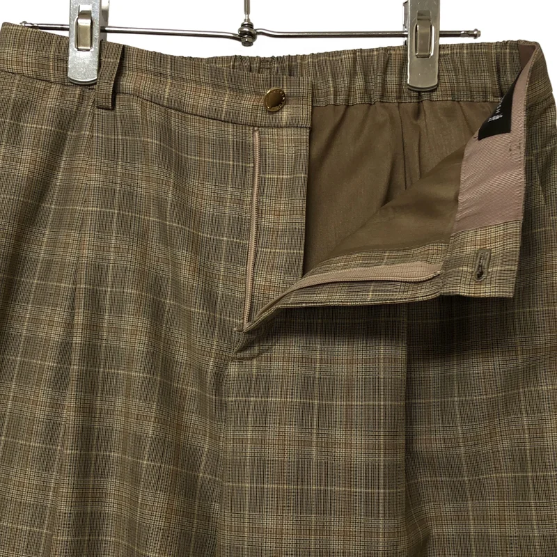 MACKINTOSH / マッキントッシュ | ウール チェック トロパンツ | 38 | レディース