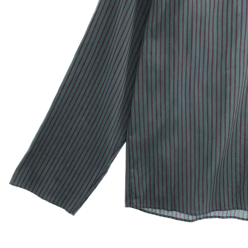 steven alan / スティーブンアラン | ストライプ フーデッドシャツ | S | レディース