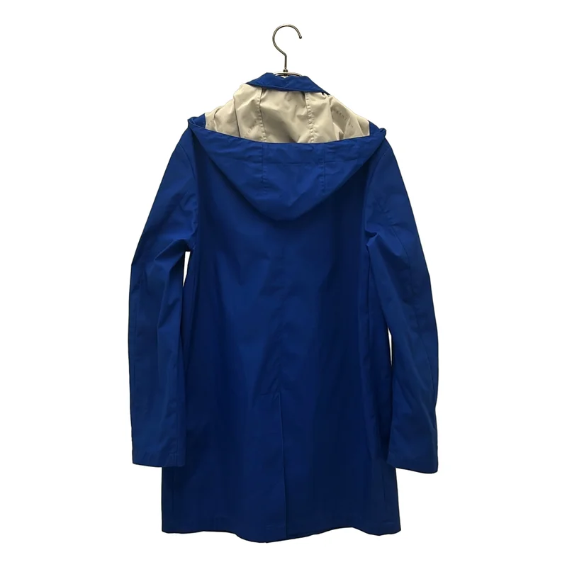 MACKINTOSH / マッキントッシュ | × LoroPiana / ロロ・ピアーナ フライフロント コート フーディ / ロゴ総裏地 | 38 | メンズ