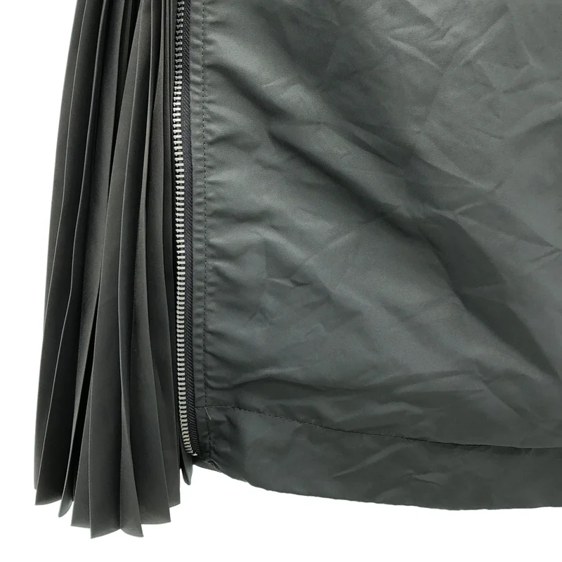sacai / サカイ | 2023AW | Nyron Twill Skirt ジップ ロングスカート | 0 | レディース