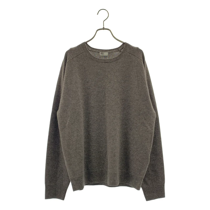 【新品】  ANOTHER OFFICE / アナザーオフィス | ENSEMBLE CASHMERE KNIT / アンサンブル カシミヤ ニット | 1 | ブラウン | メンズ ANOTHER OFFICE / アナザーオフィス | ENSEMBLE CASHMERE KNIT