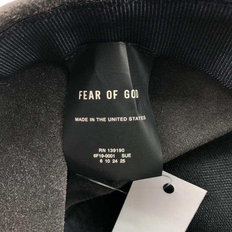 FEAR OF GOD / フィアオブゴッド | 6th スエード フラットキャップ |