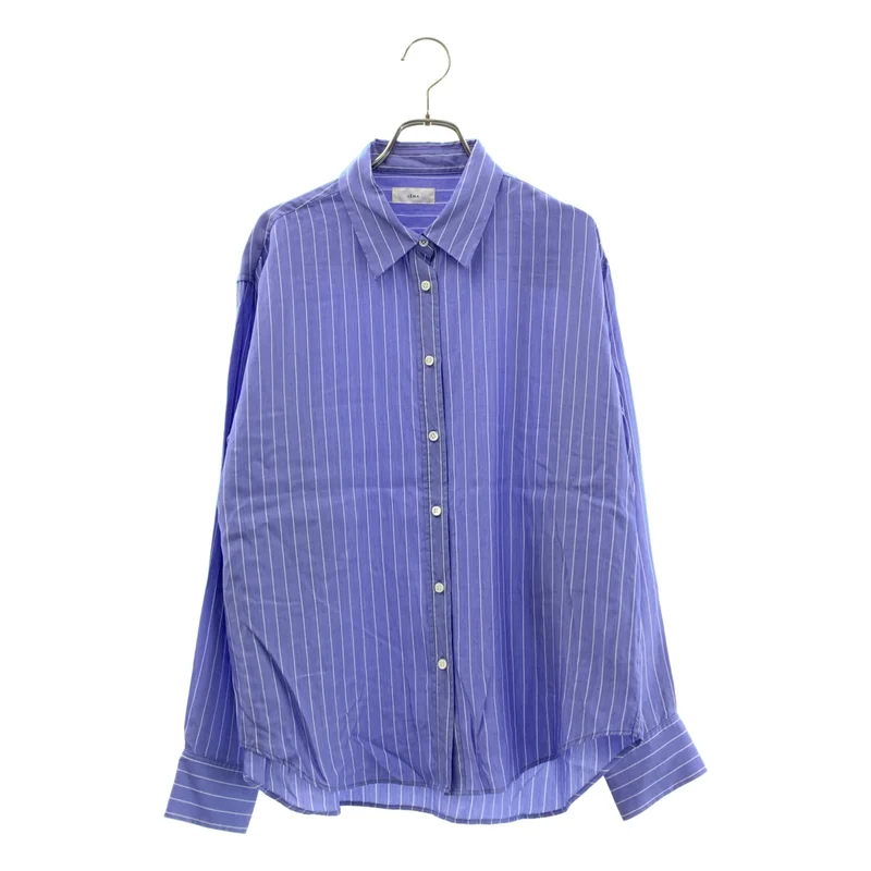 IENA / イエナ | 2025AW | リヨセル ストライプ レギュラーシャツ |