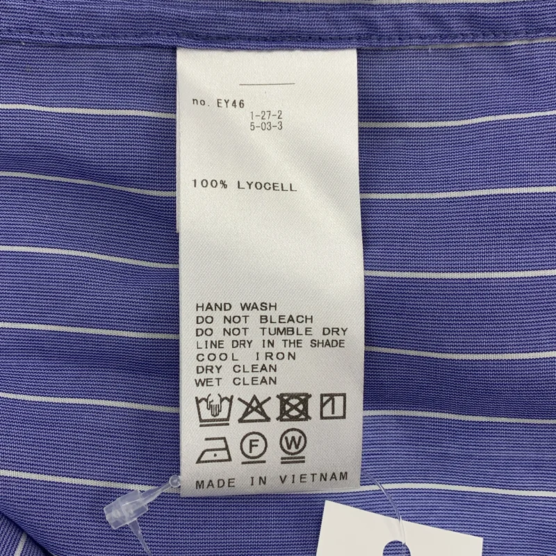 IENA / イエナ | 2025AW | リヨセル ストライプ レギュラーシャツ |