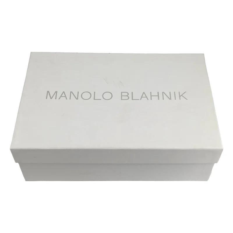 MANOLO BLAHNIK / マノロブラニク | パテント ポインテッドトゥ パンプス | 37 1/2 | レディース