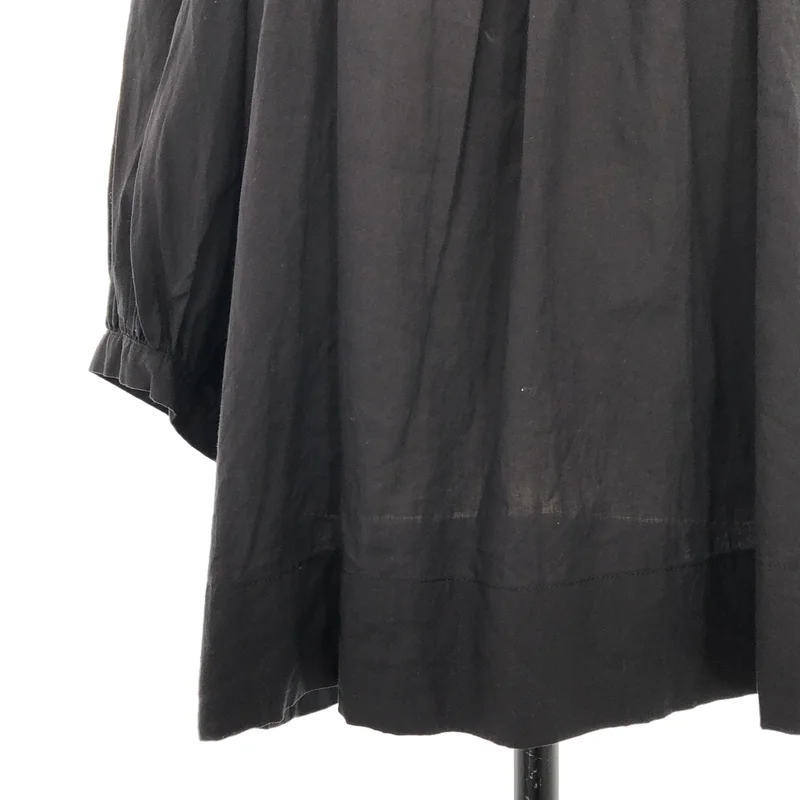 tricot COMME des GARCONS / トリココムデギャルソン | 2014SS | コットン リネン ギャザー プルオーバー ブラウス | M | レディース
