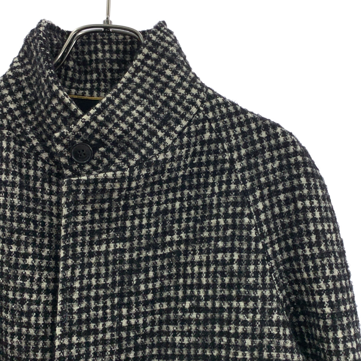 SAINT LAURENT PARIS / サンローランパリ | ウール ツイード 千鳥格子