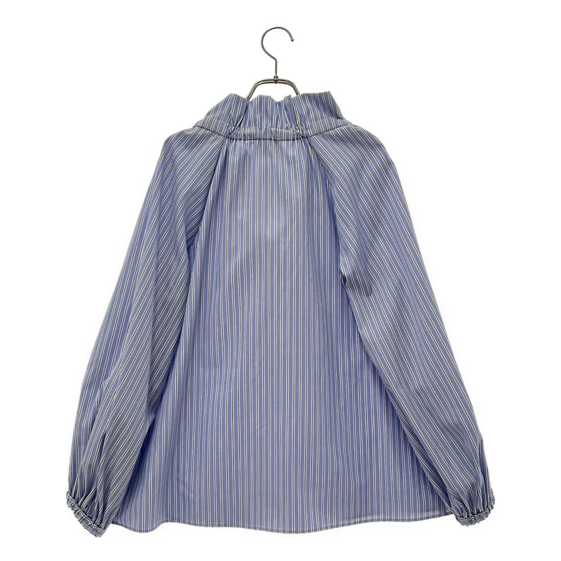 UNITED ARROWS / ユナイテッドアローズ | ギャザーフリル リボンブラウス 1521-162-1482 | 36 | レディース