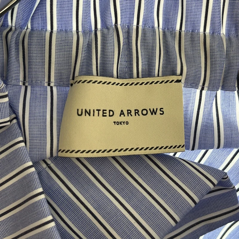 UNITED ARROWS / ユナイテッドアローズ | ギャザーフリル リボンブラウス 1521-162-1482 | 36 | レディース