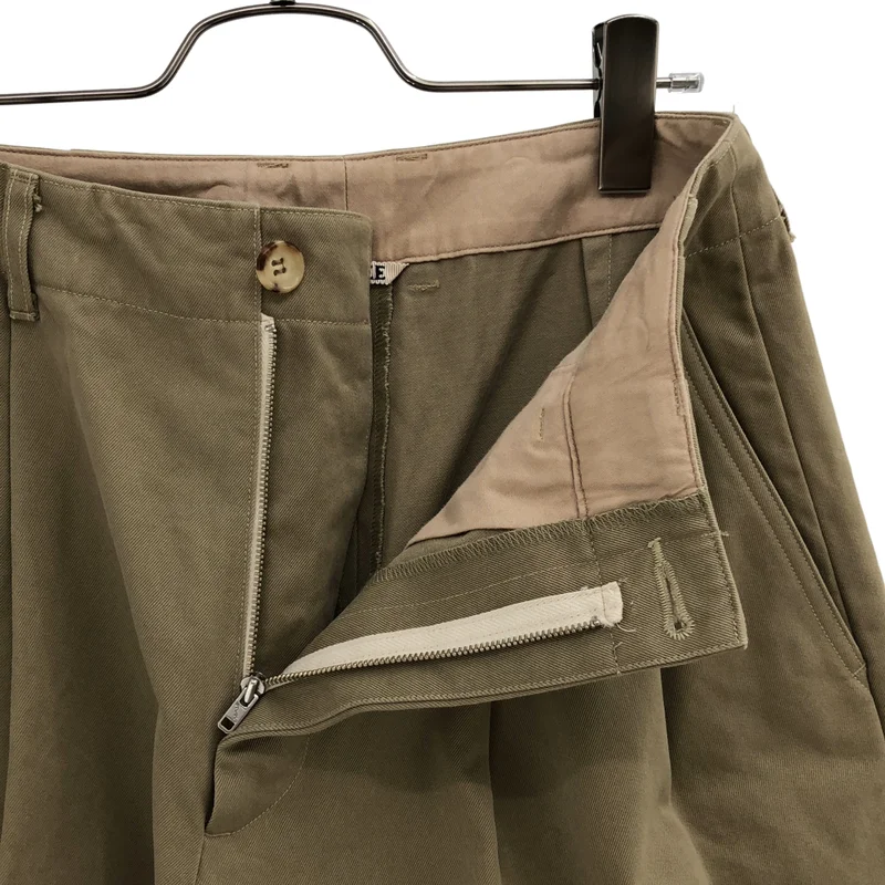 AURALEE / オーラリー | WASHED FINX CHINO TUCK WIDE PANTS パンツ | 1 | レディース