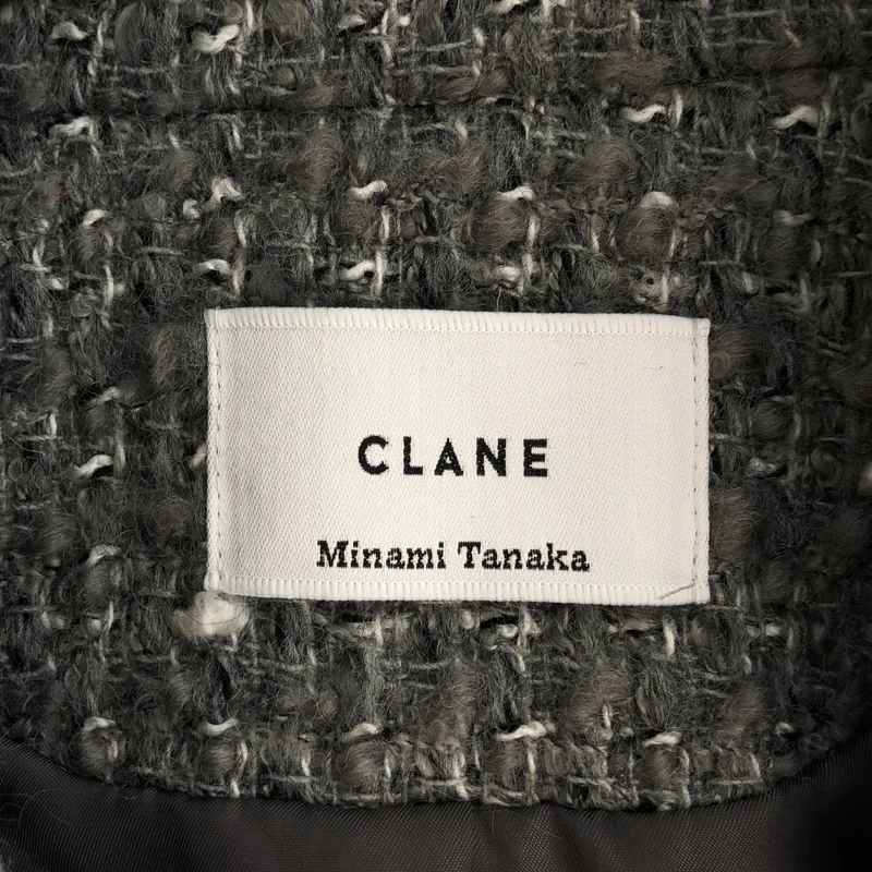 CLANE / クラネ | × MINAMI TANAKA OVER TWEED COAT コート | 1 | レディース