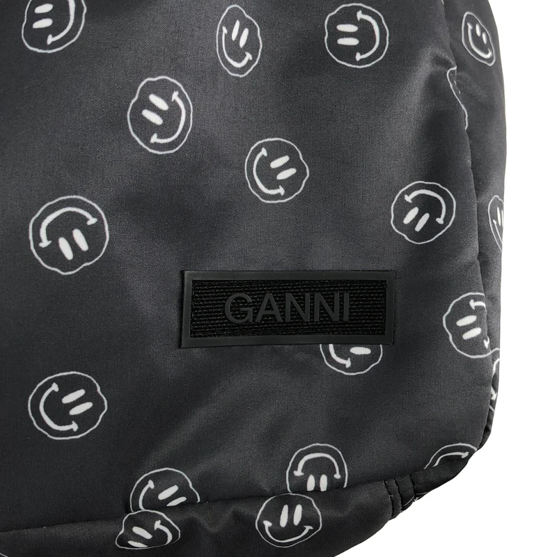 Ganni / ガニー | 2way スマイリー トートバッグ | ONE SIZE | レディース