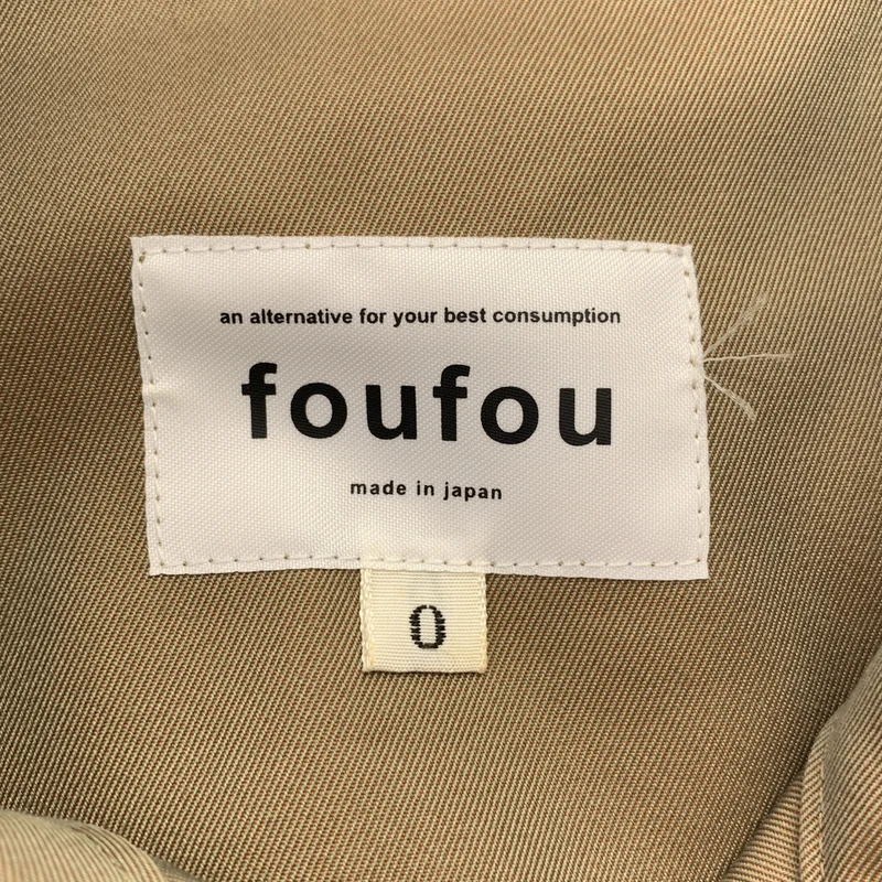 foufou / フーフー | high neck wrap dress / ハイネック フラップ ドレス ワンピース | 0 | レディース