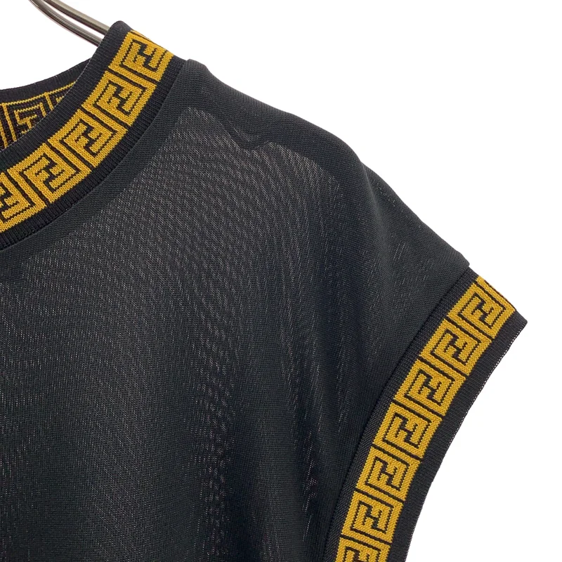 FENDI / フェンディ | ×VERSACE / ズッカ ノースリーブ カットソー | XL | メンズ