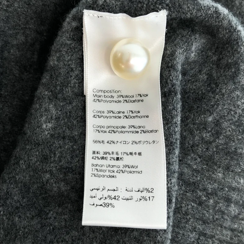 3.1 Phillip Lim / スリーワンフィリップリム | ウール パール クルーネックニット | XS | レディース