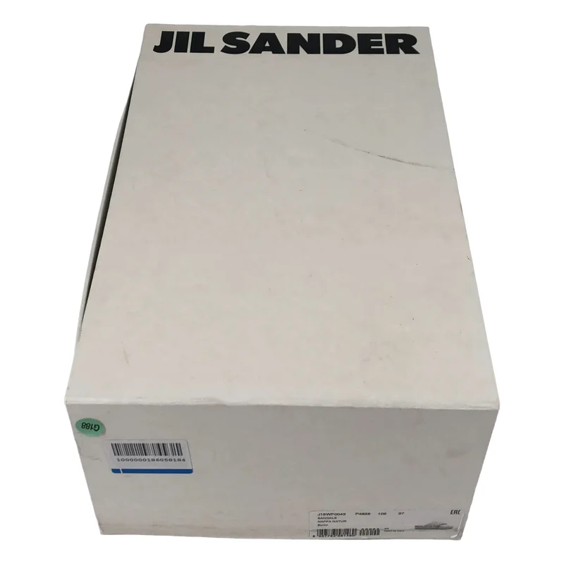 JIL SANDER / ジルサンダー | パデッド クロスストラップ サンダル J15WP0043 | 37 | レディース