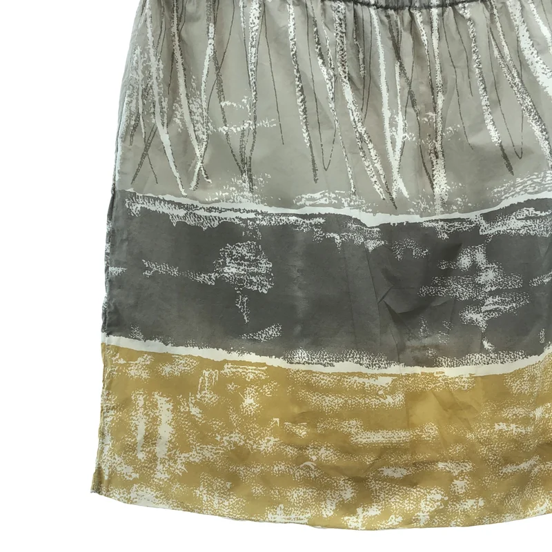 MARNI / マルニ | コットン プリント ギャザー プルオーバーワンピース | 40 | レディース