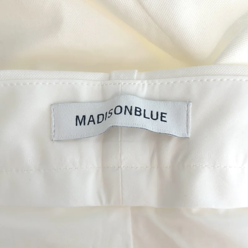 MADISON BLUE / マディソンブルー | CENTER CREASE PT OX オックスフォード パンツ | M | レディース