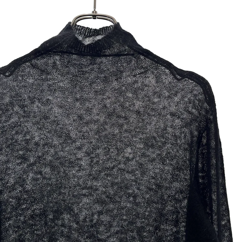 TODAYFUL / トゥデイフル | Sheer Mohair Turtleknit / モヘヤ ウール タートルネック シアーニット | F | レディース