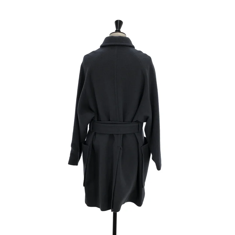 LIDNM / リドム | FINE WOOL MINIMAL HALF COAT / ファインウール ミニマル ハーフコート | M | メンズ