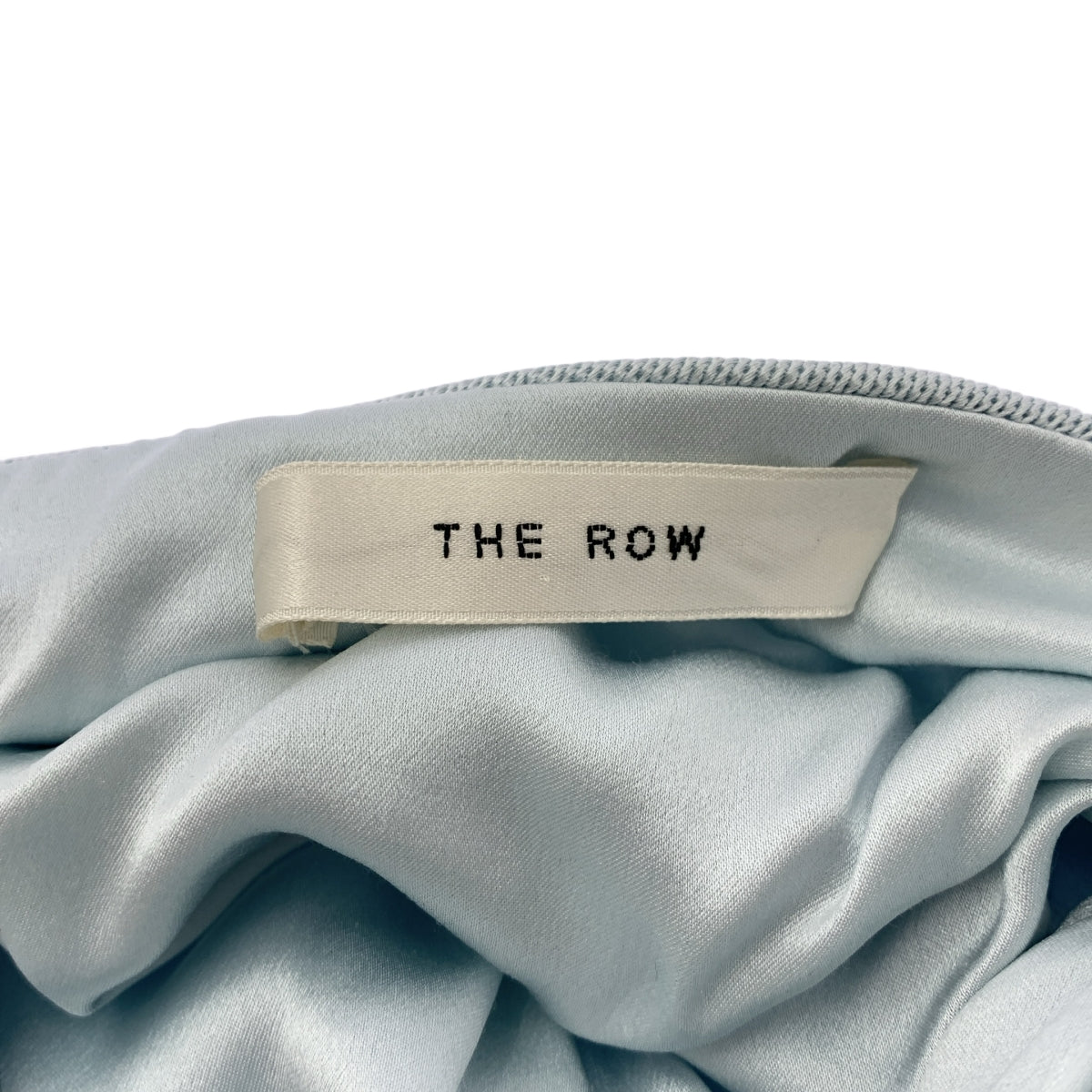 THE ROW / ザロウ | ASCOT TWO サテンハンドバッグ | ライトブルー