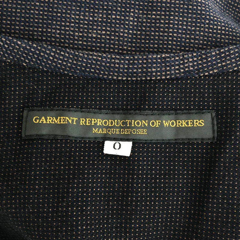 GARMENT REPRODUCTION OF WORKERS / ガーメントリプロダクションオブワーカーズ | ノースリーブ ワンピース | 0 | レディース