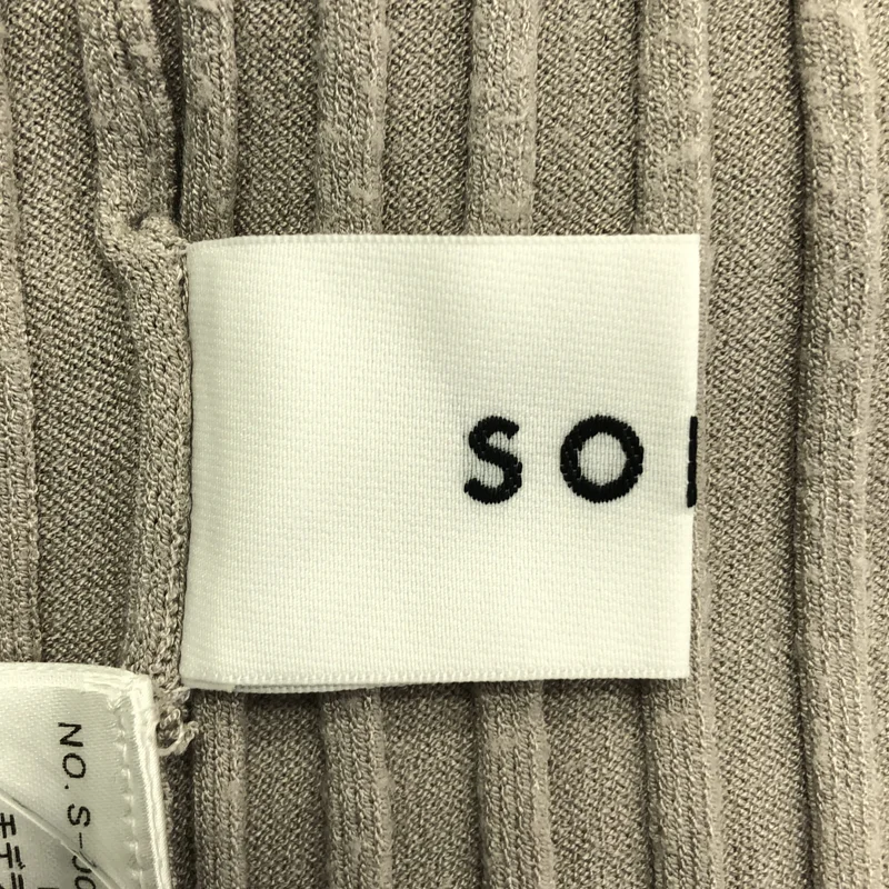 SOEJU / ソージュ | ワイドリブタートルネックニット | M | レディース