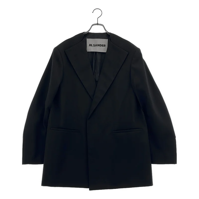 JIL SANDER / ジルサンダー | 2023SS | ウール ギャバジン シングルジャケット | 46 | メンズ