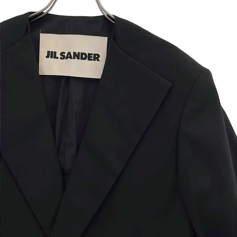 JIL SANDER / ジルサンダー | 2023SS | ウール ギャバジン シングルジャケット | 46 | メンズ