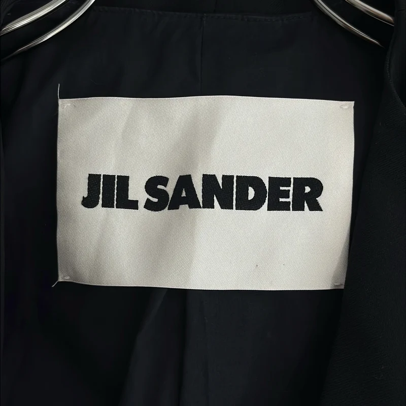 JIL SANDER / ジルサンダー | 2023SS | ウール ギャバジン シングルジャケット | 46 | メンズ