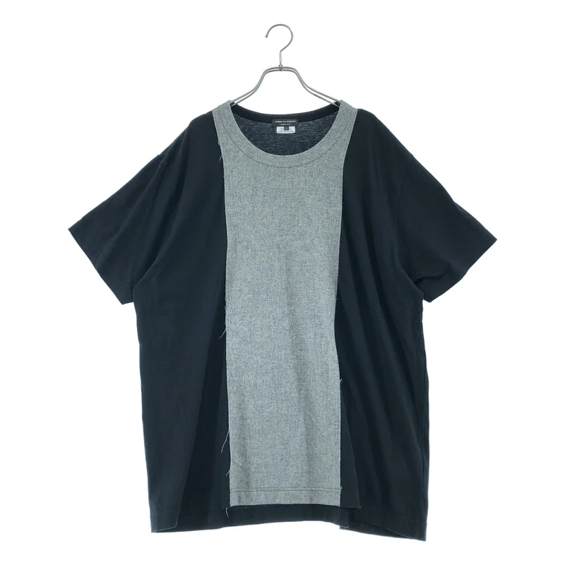 COMME des GARCONS HOMME PLUS / コムデギャルソンオムプリュス | 2018SS | 異素材切替 Tシャツ | L | メンズ