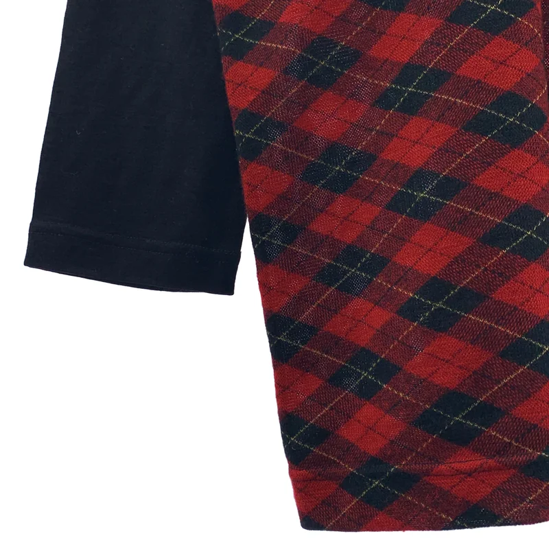 tricot COMME des GARCONS / トリココムデギャルソン | 2015AW | ウール 総柄 リボン装飾 ニット トップス | M | レディース