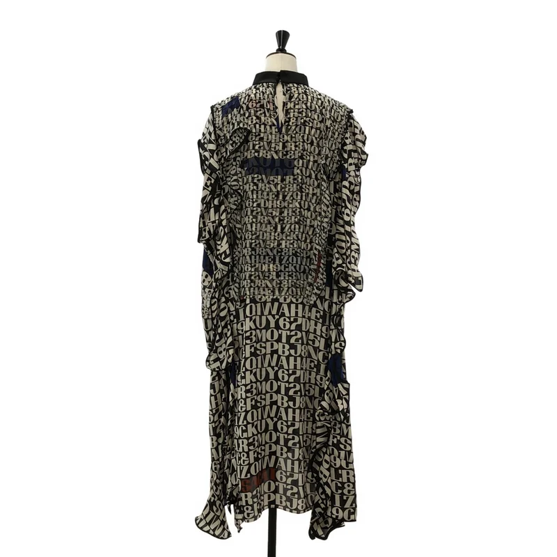 sacai / サカイ | × Alexander Girard ロゴ ワンピース 20-05293 | 1 | レディース
