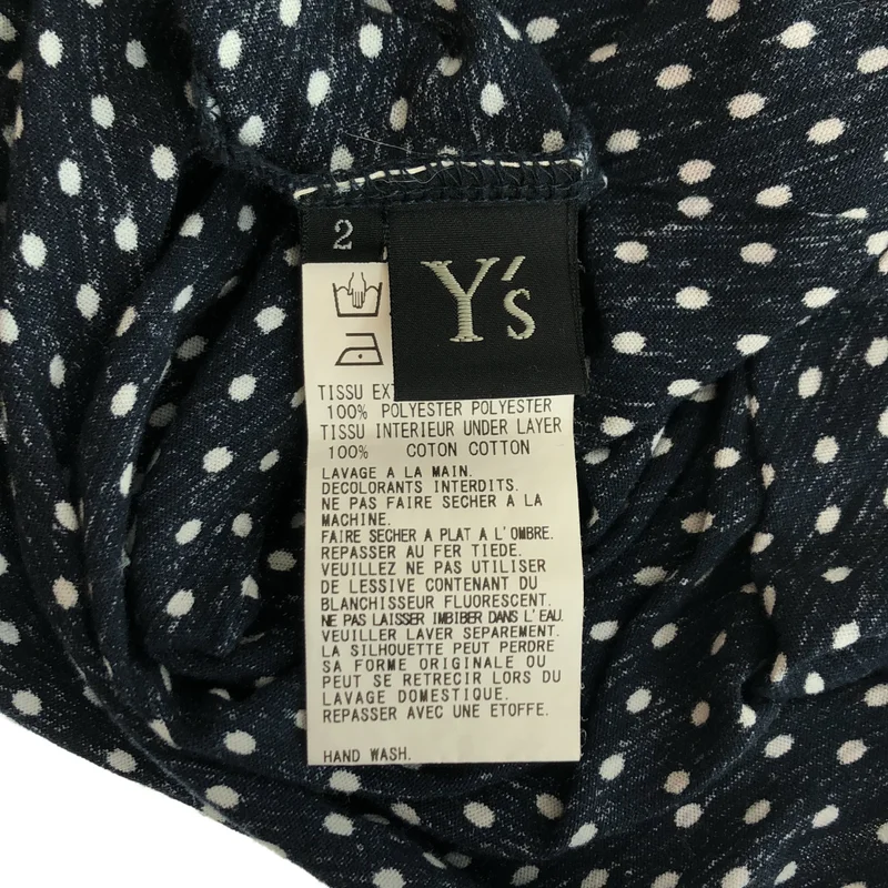 Y's / ワイズヨウジヤマモト | 2018AW | ドット シアー レイヤードカットソー | 2 | レディース