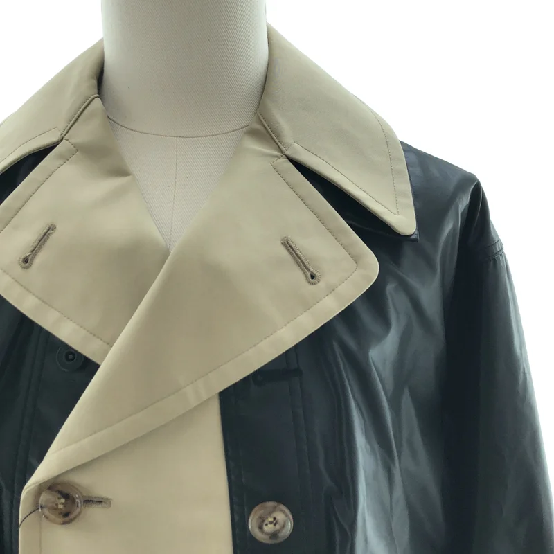 JUNYAWATANABE COMMEdesGARCONS MAN / ジュンヤワタナベマン | 2026SS | エステルチンツ加工×綿ギャバポリウレタン ラミネートトレンチコート | M | メンズ