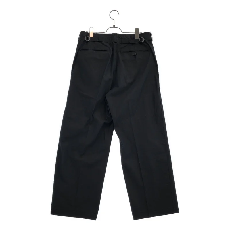 AURALEE / オーラリー | FINX CHAMBRAY WIDE PANTS フィンクスシャンブレーワイドパンツ | 4 | メンズ