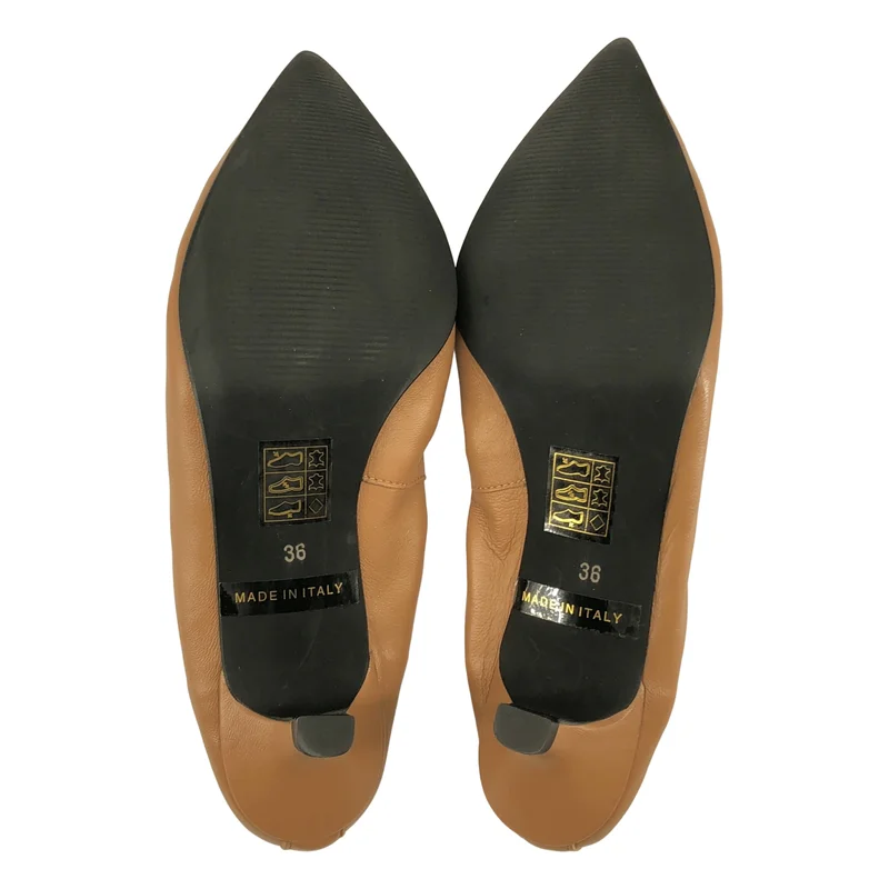 CORSO ROMA 9 / コルソローマノーヴェ | × allureville レザー ポインテッドトゥ フラットシューズ | 36 | レディース