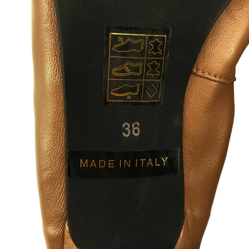 CORSO ROMA 9 / コルソローマノーヴェ | × allureville レザー ポインテッドトゥ フラットシューズ | 36 | レディース