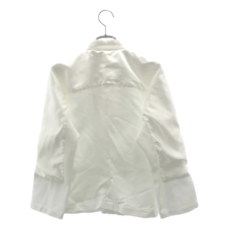 COMME des GARCONS COMME des GARCONS / コムコム | 2022SS | ポリエステル縮絨 切替 チャイナジャケット | M | レディース