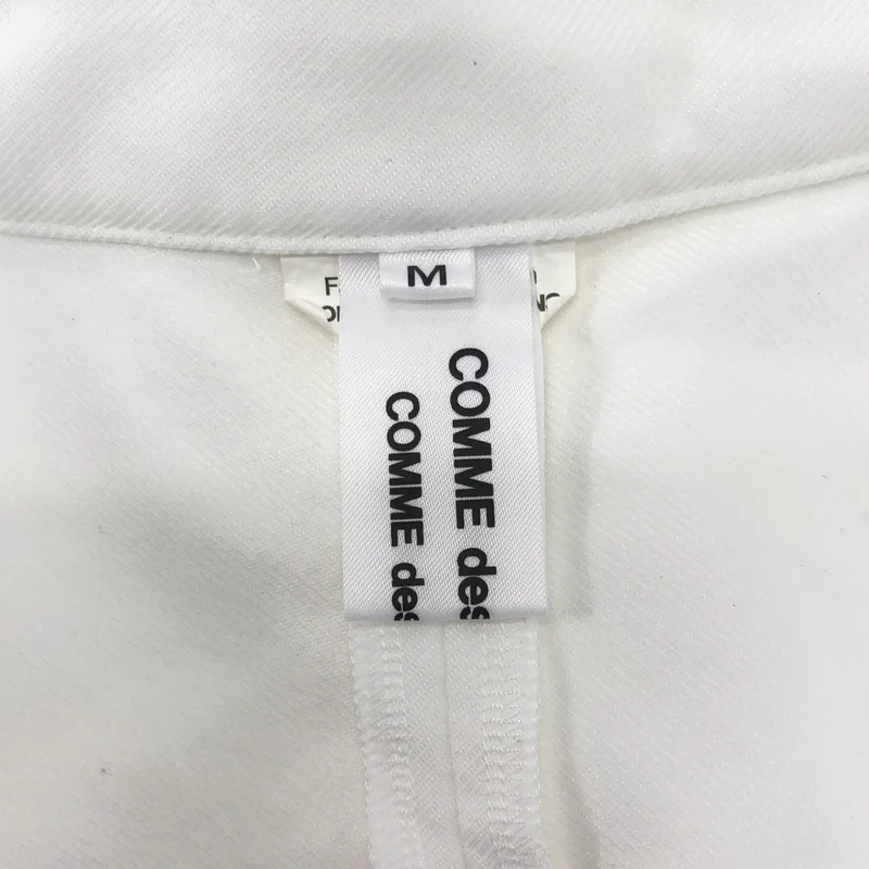 COMME des GARCONS COMME des GARCONS / コムコム | 2022SS | ポリエステル縮絨 切替 チャイナジャケット | M | レディース
